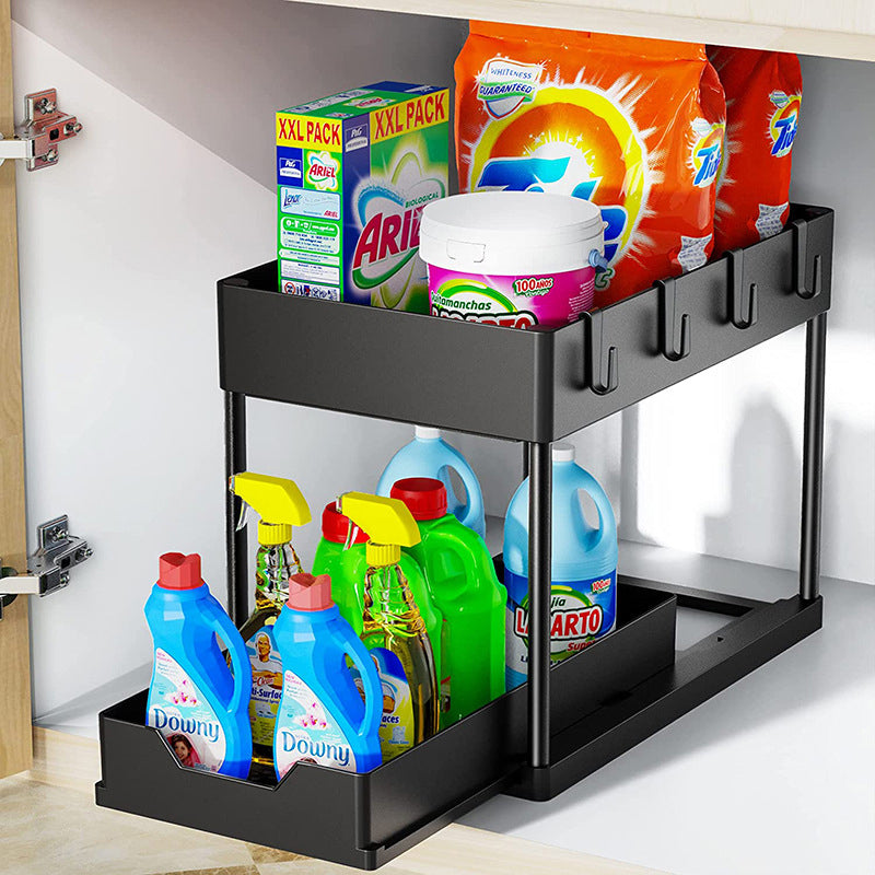 Two-Tier Cleaning Supply Caddy